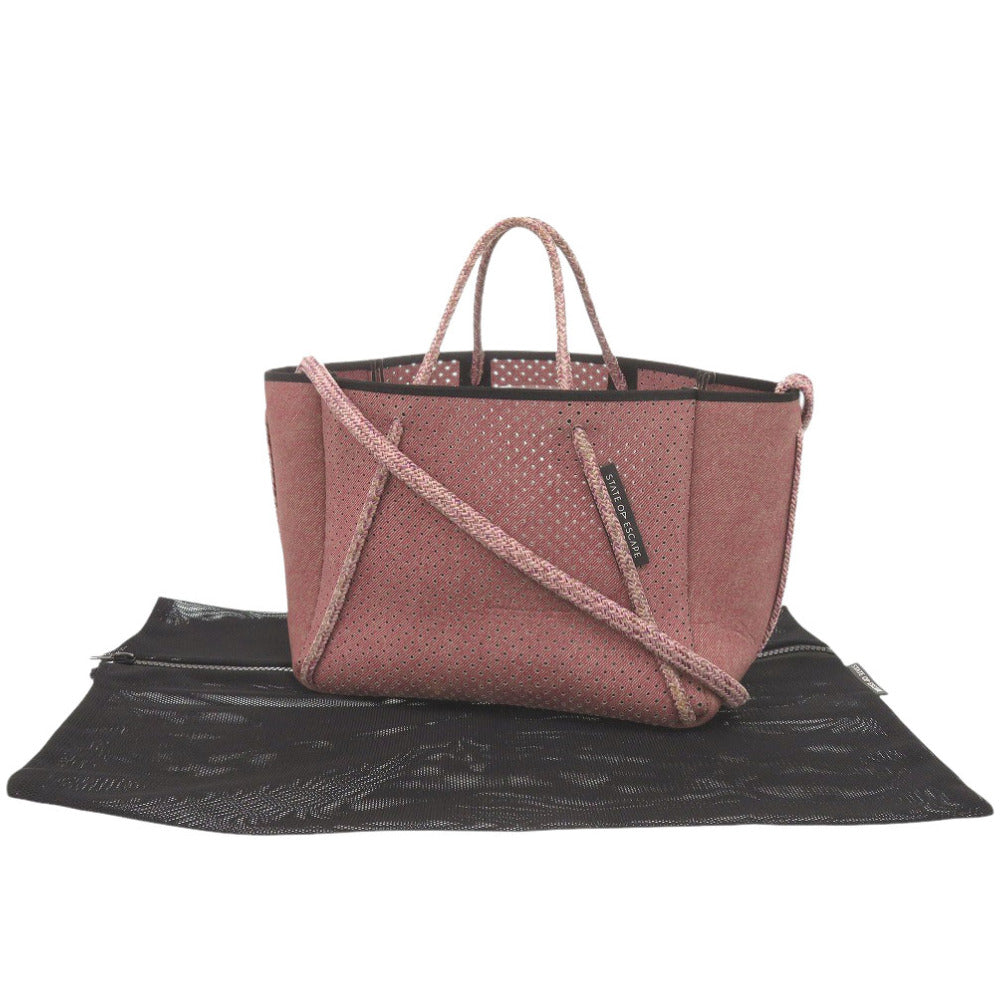 新品同様 ステイト オブ エスケープ ネオプレン ピンク ショルダーバッグ 0869【中古】STATE OF ESCAPE