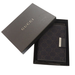 美品 グッチ GGキャンバス ブラウン 74259 アジェンダ 手帳カバー 茶/ 0920【中古】GUCCI メンズ