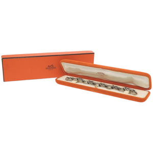 美品 エルメス オーディエンヌ ヴィンテージ シルバー925 シルバー ブレスレット 0923【中古】HERMES