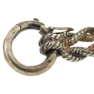 美品 エルメス オーディエンヌ ヴィンテージ シルバー925 シルバー ブレスレット 0923【中古】HERMES