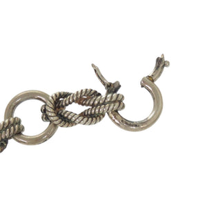 美品 エルメス オーディエンヌ ヴィンテージ シルバー925 シルバー ブレスレット 0923【中古】HERMES