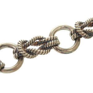 美品 エルメス オーディエンヌ ヴィンテージ シルバー925 シルバー ブレスレット 0923【中古】HERMES