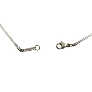 ティファニー オープンクロス スクエア シルバー925 ペンダント ネックレス 0938【中古】TIFFANY＆Co.