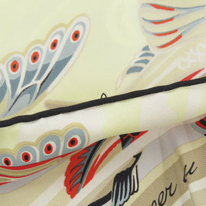 新品同様 エルメス カレ90 プティアッシュ de la mer au ciel 海と空の狭間 シルク マルチカラー スカーフ 0943【中古】HERMES