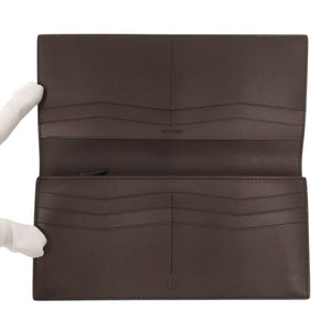 未使用 ダンヒル CHASSIS シャーシ L2A210A レザー ブラック 長財布 黒 0944【中古】Dunhill