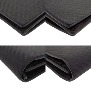 未使用 ダンヒル CHASSIS シャーシ L2A210A レザー ブラック 長財布 黒 0944【中古】Dunhill