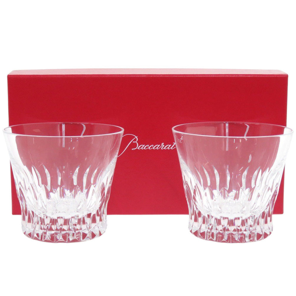 未使用 バカラ ペアグラス クリスタル クリア 0953【中古】Baccarat