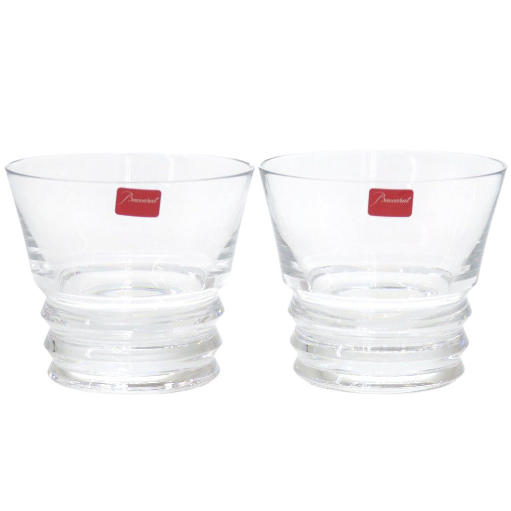 未使用 バカラ ペアグラス クリスタル クリア 0954【中古】Baccarat