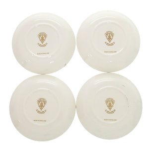 美品 グッチ フローラ 小皿 4枚セット 磁器 ホワイト 食器 白 0957【中古】GUCCI