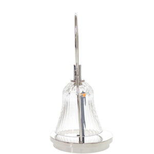 未使用 SAINT LOUIS リュシオル アポロ ランタンモチーフ 101735 エルメス ランプ クリスタルガラス シルバー 0958【中古】サンルイ