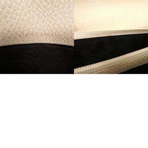 未使用品 グッチ ダブルG バイカラー コンチネンタルウォレット ‎456116 17WAG 9096 GGスプリームキャンバス レザー ベージュ 長財布 0962【中古】GUCCI