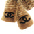 美品 シャネル ココマーク マフラー オリラグ カシミヤ ブラウン 0964【中古】CHANEL