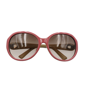 美品 クリスチャンディオール ディオリッシモ1FN 58□17 プラスチック ピンク サングラス 0984【中古】Christian Dior