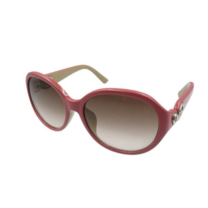 美品 クリスチャンディオール ディオリッシモ1FN 58□17 プラスチック ピンク サングラス 0984【中古】Christian Dior