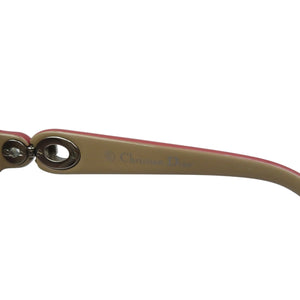 美品 クリスチャンディオール ディオリッシモ1FN 58□17 プラスチック ピンク サングラス 0984【中古】Christian Dior