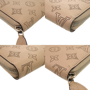 美品 ルイ ヴィトン ジッピーウォレット モノグラム マヒナ M69821 モノグラムマヒナ ガレ 長財布 LV 0985【中古】LOUIS VUITTON