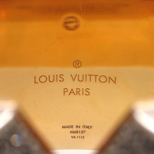 美品 ルイ ヴィトン エセンシャルV M68157 GP ラインストーン ゴールド 金 バングル LV 1002【中古】LOUIS VUITTON