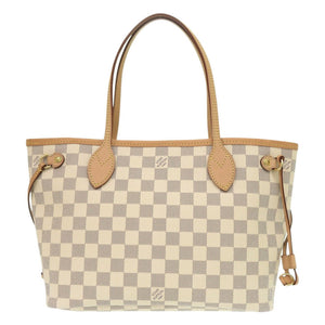 美品 ルイ ヴィトン ネヴァーフル PM ダミエ アズール N41362 トートバッグ LV 1042【中古】LOUIS VUITTON