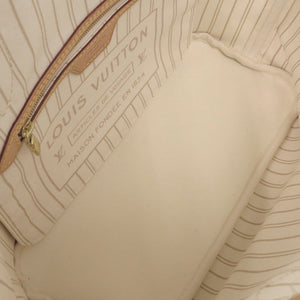 美品 ルイ ヴィトン ネヴァーフル PM ダミエ アズール N41362 トートバッグ LV 1042【中古】LOUIS VUITTON