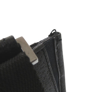 美品 グッチ 27639 GGキャンバス レザー ブラック ショルダーバッグ 黒 1047【中古】GUCCI