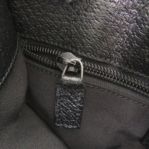 美品 グッチ 27639 GGキャンバス レザー ブラック ショルダーバッグ 黒 1047【中古】GUCCI