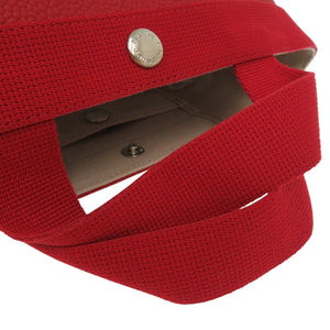 美品 エルベ シャプリエ 701GP リュクス 舟形トートS トートバッグ レザー パプリカ x パプリカ 1061【中古】Herve Chapelier