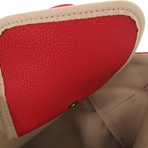 美品 エルベ シャプリエ 701GP リュクス 舟形トートS トートバッグ レザー パプリカ x パプリカ 1061【中古】Herve Chapelier