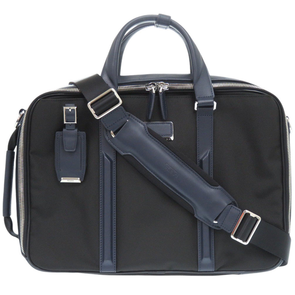 美品 トゥミ 3WAY ナイロン ブラック ビジネスバッグ リュックサック 黒 1077【中古】TUMI