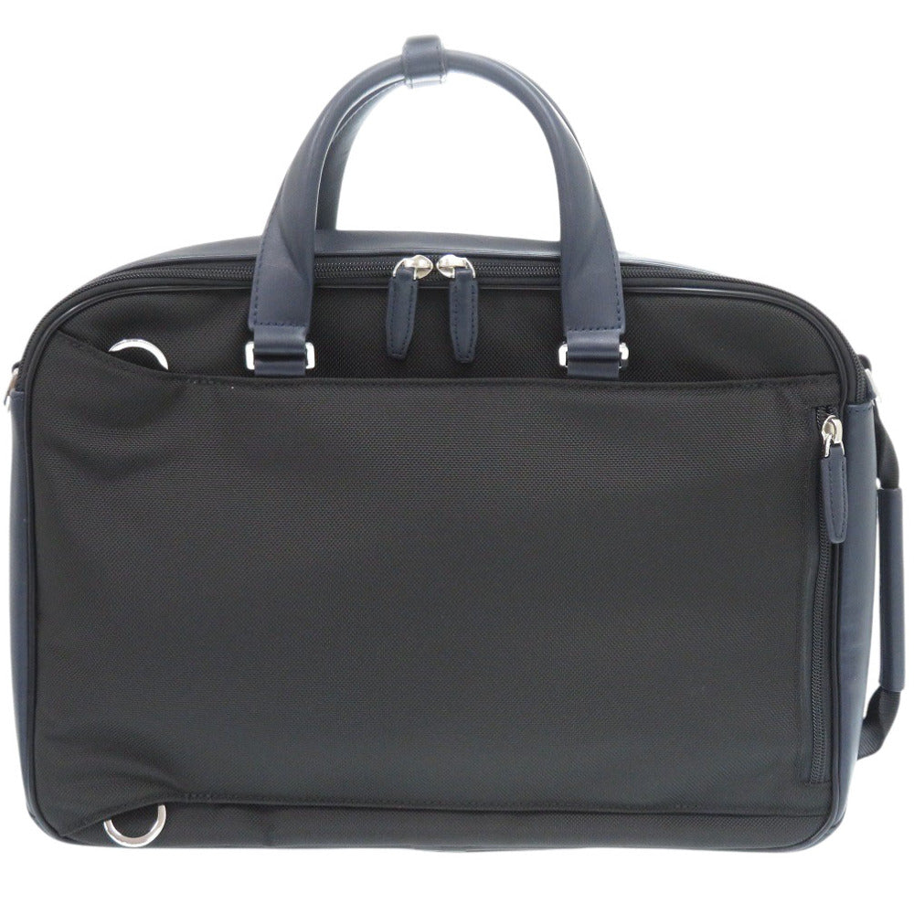 美品 トゥミ 3WAY ナイロン ブラック ビジネスバッグ リュックサック 黒 1077【中古】TUMI
