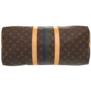 美品 ルイ ヴィトン キーポルバンドリエール45 モンモノグラム ボストンバッグ LV 1110【中古】LOUIS VUITTON