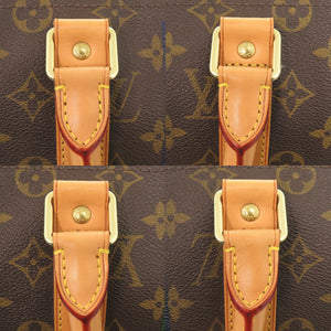 美品 ルイ ヴィトン キーポルバンドリエール45 モンモノグラム ボストンバッグ LV 1110【中古】LOUIS VUITTON