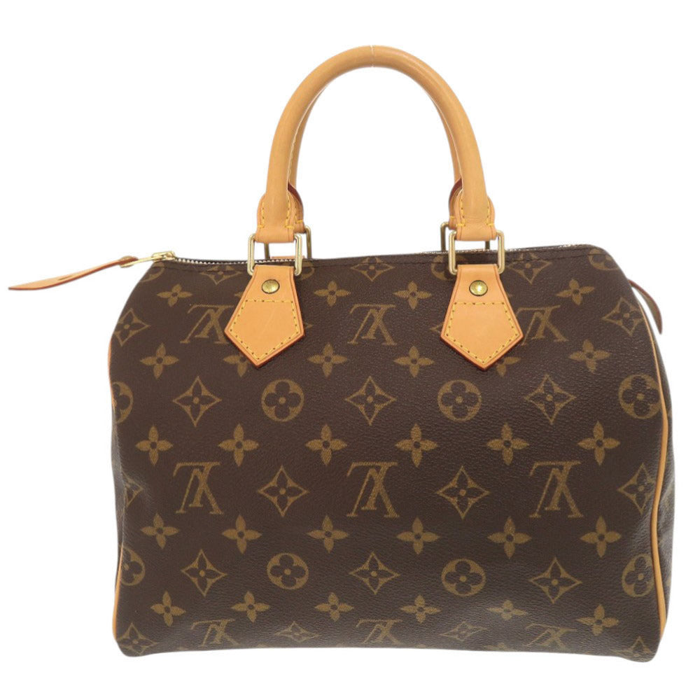 美品 ルイ ヴィトン スピーディ25 モノグラム M41528 ブラウン ハンドバッグ LV 1117【中古】LOUIS VUITTON