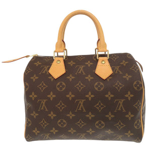 美品 ルイ ヴィトン スピーディ25 モノグラム M41528 ブラウン ハンドバッグ LV 1117【中古】LOUIS VUITTON