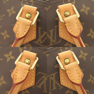 美品 ルイ ヴィトン スピーディ25 モノグラム M41528 ブラウン ハンドバッグ LV 1117【中古】LOUIS VUITTON