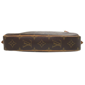 美品 ルイ ヴィトン マルリーバンドリエール モノグラム M51828 ブラウン ショルダーバッグ LV 1118【中古】LOUIS VUITTON