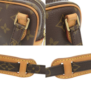 美品 ルイ ヴィトン マルリーバンドリエール モノグラム M51828 ブラウン ショルダーバッグ LV 1118【中古】LOUIS VUITTON