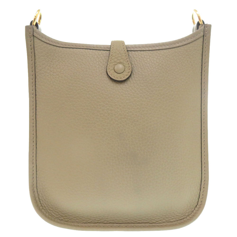 美品 エルメス エブリンTPM アマゾン トリヨンクレマンス ベージュマルファ ゴールド金具 W刻印(2024年製) ショルダーバッグ 1142 【中古】 HERMES