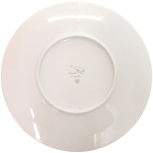 未使用品 エルメス ディナープレート 皿 赤道直下のスケッチ ジャガー柄 陶器 ゴールド 白 食器 1145【中古】HERMES