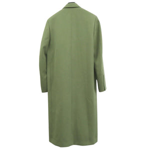 美品 ジルサンダー ウールチェスターコート JSMU105101 MU20200021 キュプラ カーキ 1148【中古】JIL SANDER
