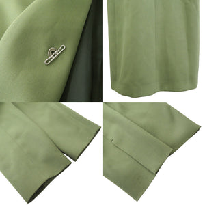 美品 ジルサンダー ウールチェスターコート JSMU105101 MU20200021 キュプラ カーキ 1148【中古】JIL SANDER