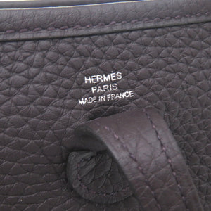 未使用 エルメス エブリンTPM アマゾン コルダージュ トリヨンクレマンス プルノワール W刻印(2024年製) ショルダーバッグ 1154 【中古】 HERMES