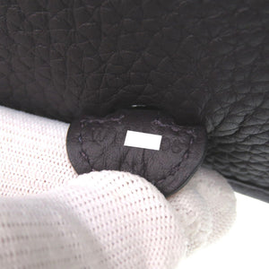 未使用 エルメス エブリンTPM アマゾン コルダージュ トリヨンクレマンス プルノワール W刻印(2024年製) ショルダーバッグ 1154 【中古】 HERMES