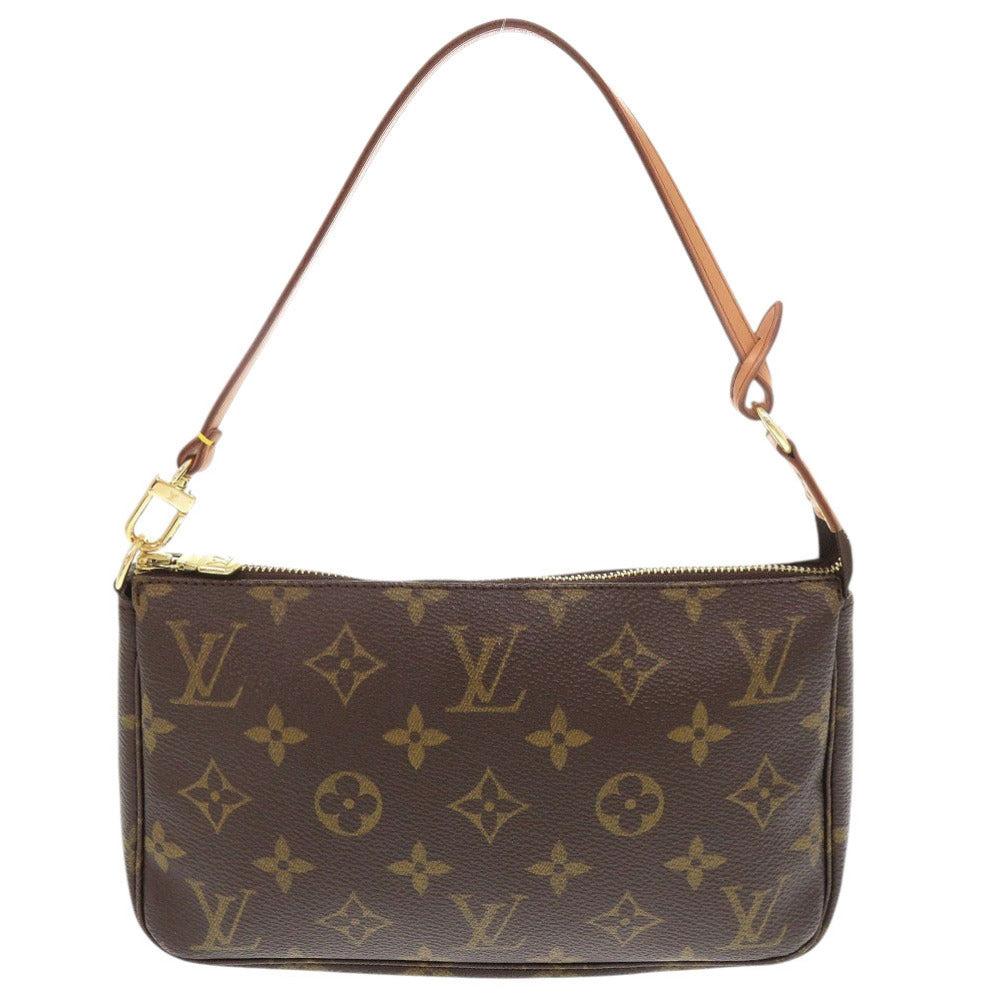 ルイ ヴィトン ポシェット アクセソワール モノグラム M51980 ブラウン ポーチ LV 1169【中古】LOUIS VUITTON