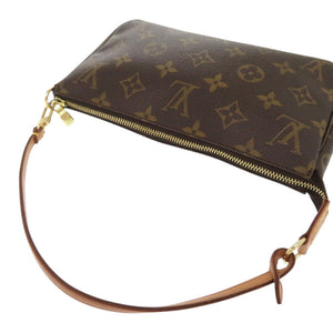 ルイ ヴィトン ポシェット アクセソワール モノグラム M51980 ブラウン ポーチ LV 1169【中古】LOUIS VUITTON