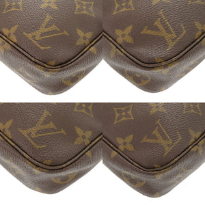 ルイ ヴィトン ポシェット アクセソワール モノグラム M51980 ブラウン ポーチ LV 1169【中古】LOUIS VUITTON
