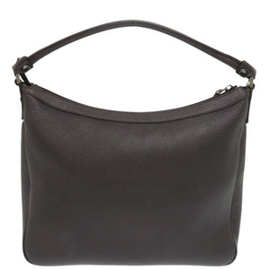 美品 グッチ 293581 ワンショルダーバッグ レザー ダークブラウン ハンドバッグ 1175【中古】GUCCI