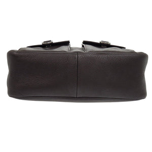 美品 グッチ 293581 ワンショルダーバッグ レザー ダークブラウン ハンドバッグ 1175【中古】GUCCI