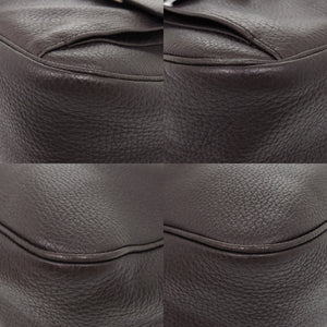 美品 グッチ 293581 ワンショルダーバッグ レザー ダークブラウン ハンドバッグ 1175【中古】GUCCI