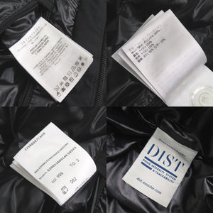 モンクレール AMBOISE GIUBBOTTO サイズ2 ナイロン ポリウレタン ダウン ブラック ダウンジャケット 黒 1183【中古】MONCLER メンズ