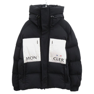 モンクレール AMBOISE GIUBBOTTO サイズ2 ナイロン ポリウレタン ダウン ブラック ダウンジャケット 黒 1183【中古】MONCLER メンズ